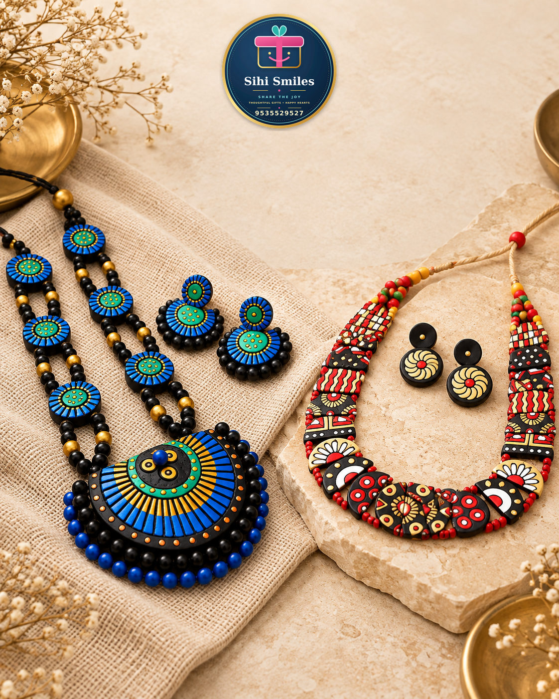 Royal Mosaic Beaded Set