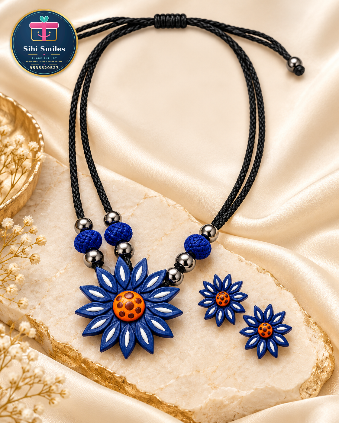 Sapphire Bloom Set